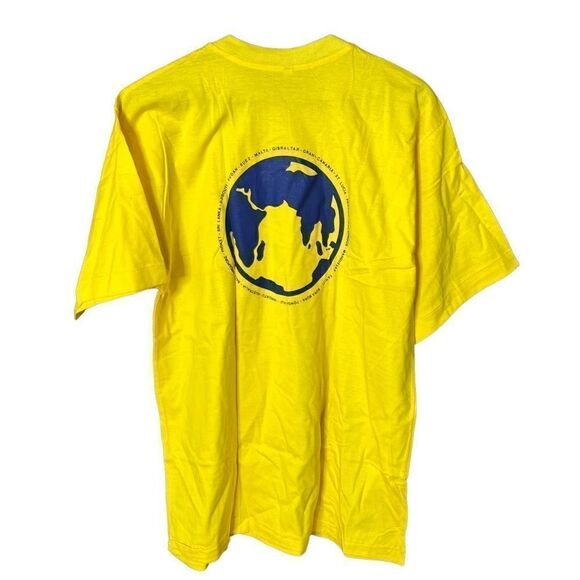 VTG Europa 92 Round The World Rally T Shirt XL - Picture 4 of 4